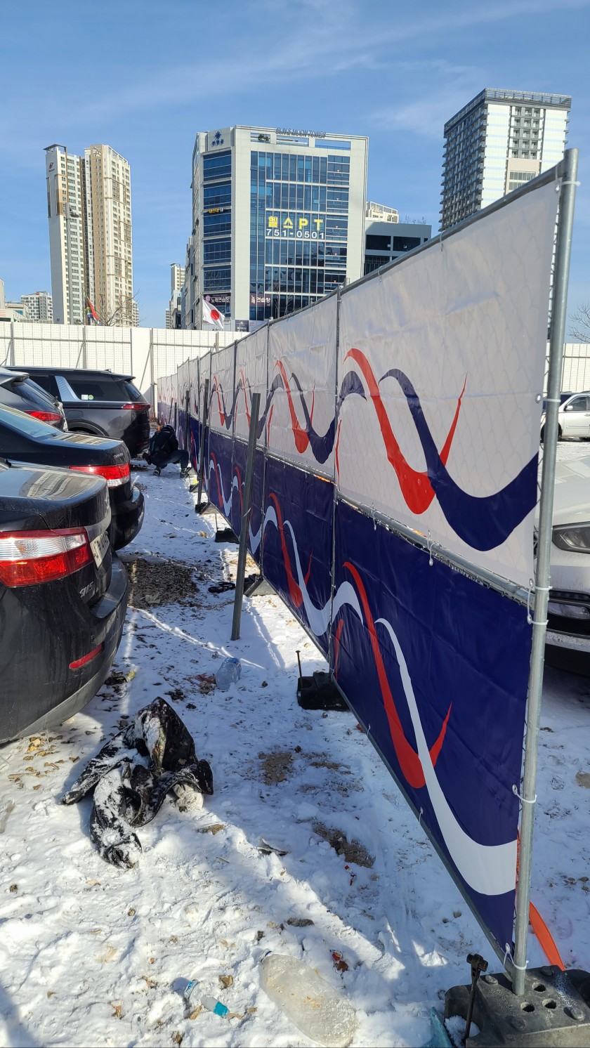 남광토건 랜드마크 블루오션4차 > 시공사례 | (주)디자인휀스